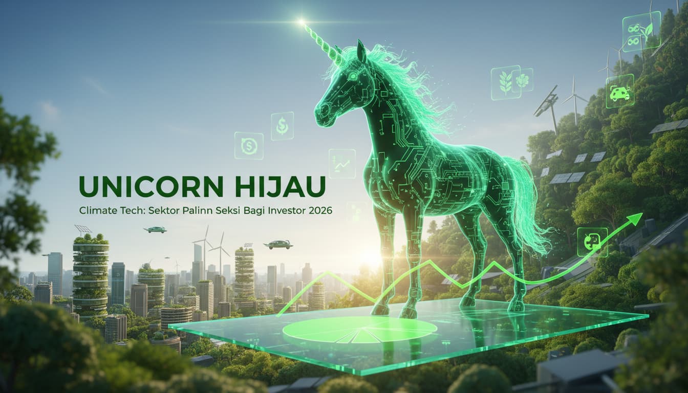 Unicorn Hijau: Bagaimana Climate Tech Menjadi Sektor Paling Seksi Bagi Investor 2026