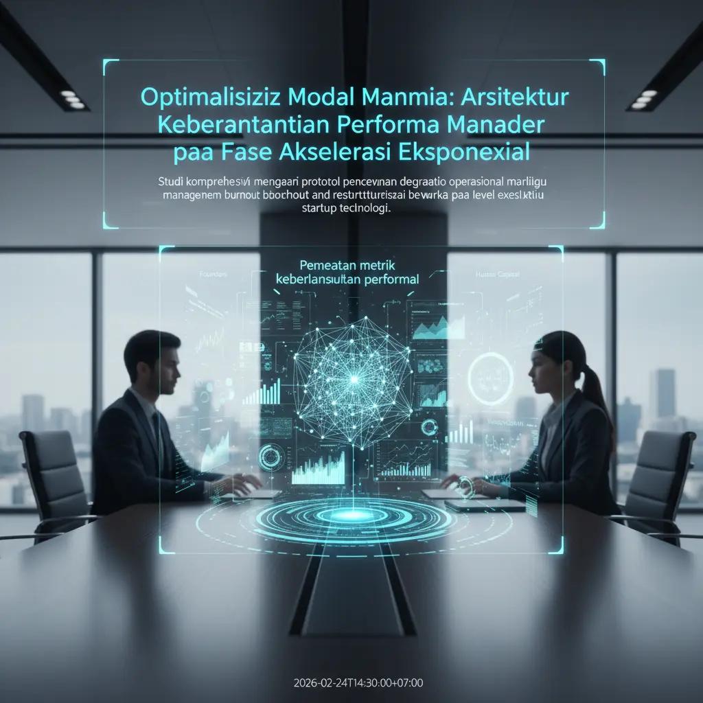 Optimalisasi Modal Manusia: Arsitektur Keberlanjutan Performa Founder pada Fase Akselerasi Eksponensial