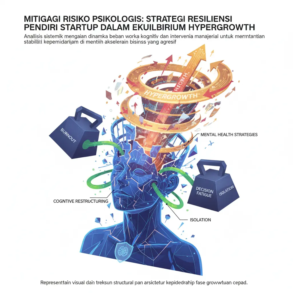 Mitigasi Risiko Psikologis: Strategi Resiliensi Pendiri Startup dalam Ekuilibrium Hypergrowth
